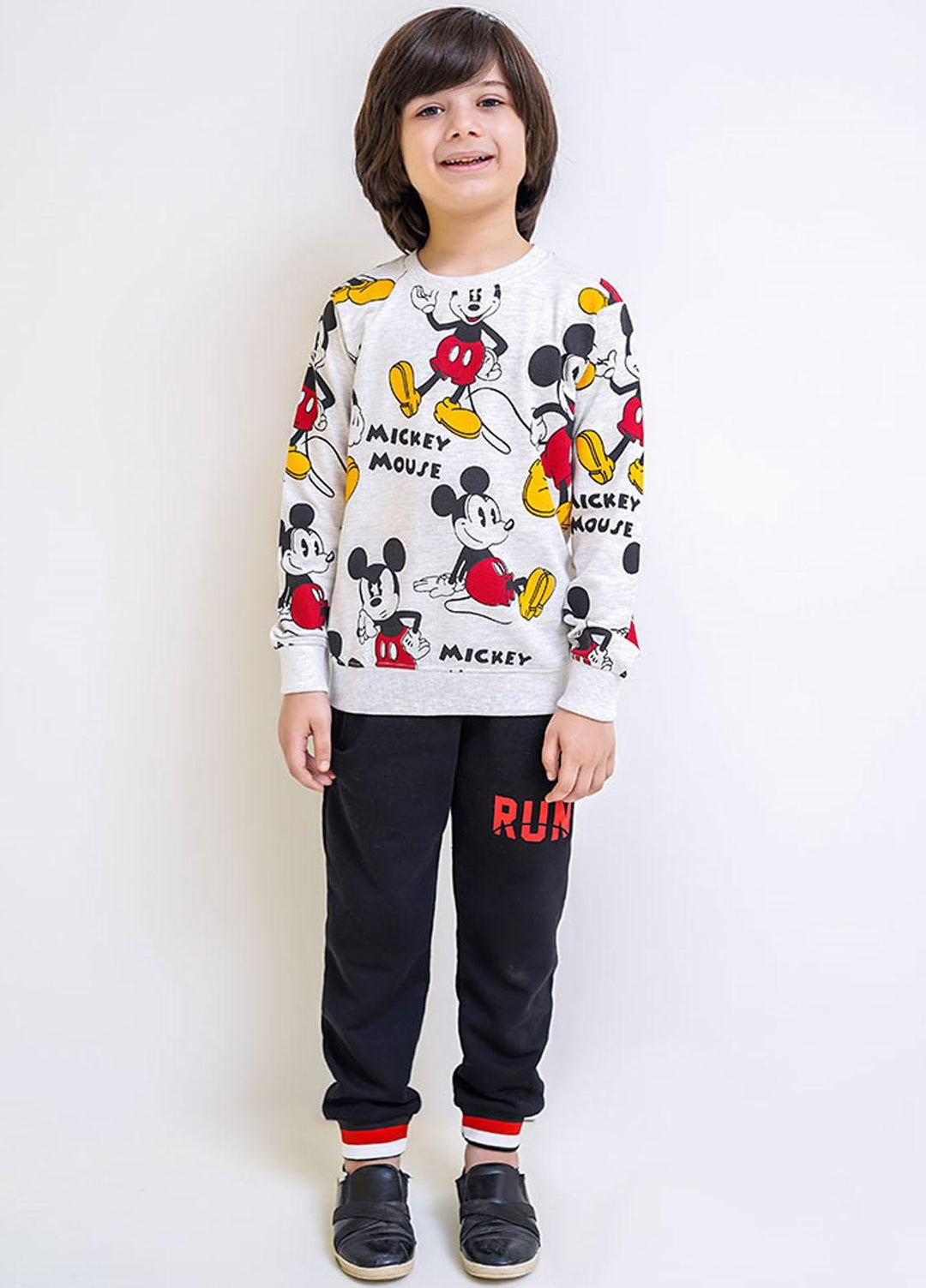 Ochre Shirt for Boys - Oatmeal Boys Sweatshirt