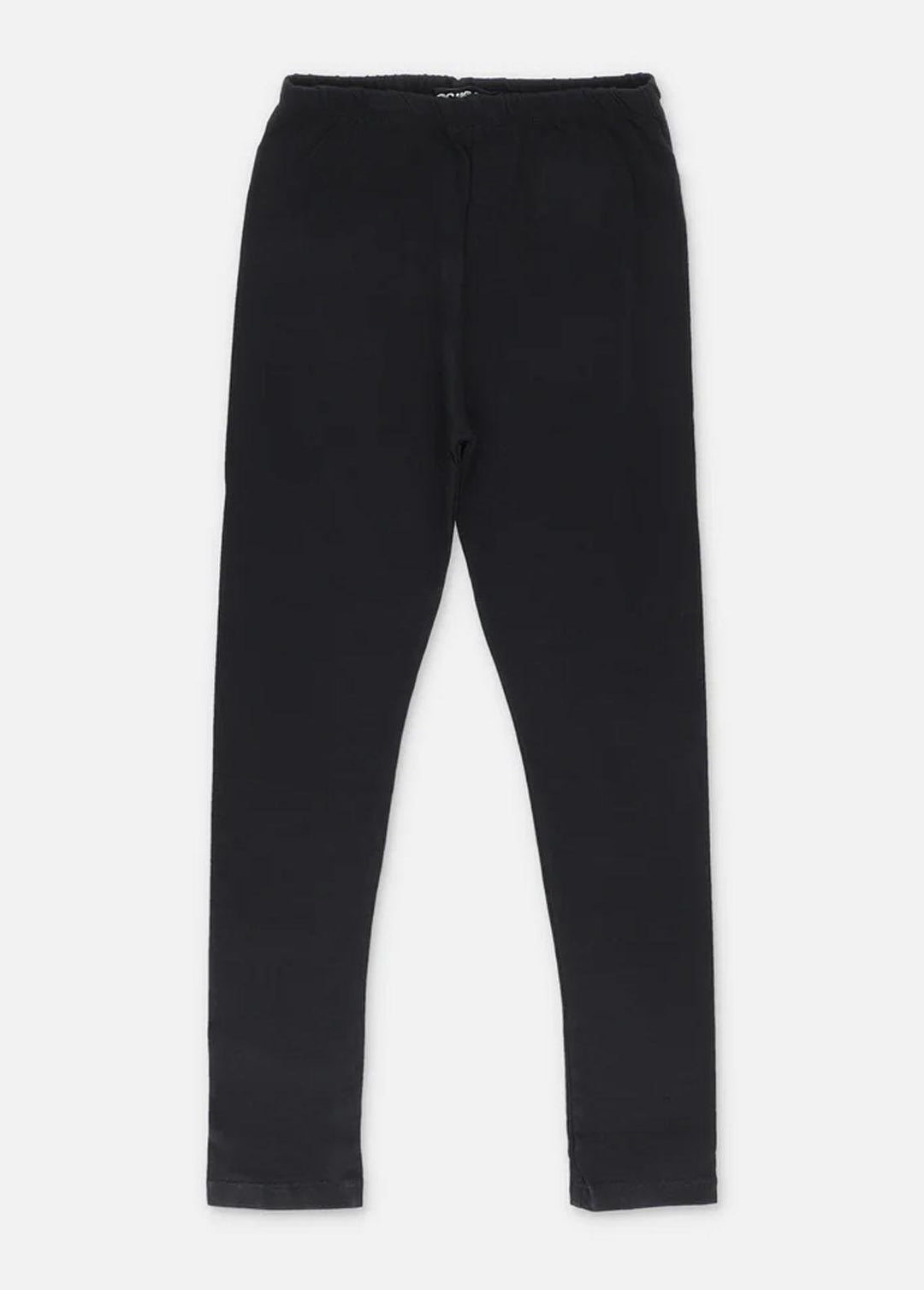 Ochre Jersey Casual Bottom for Girls - OJL-01-Black