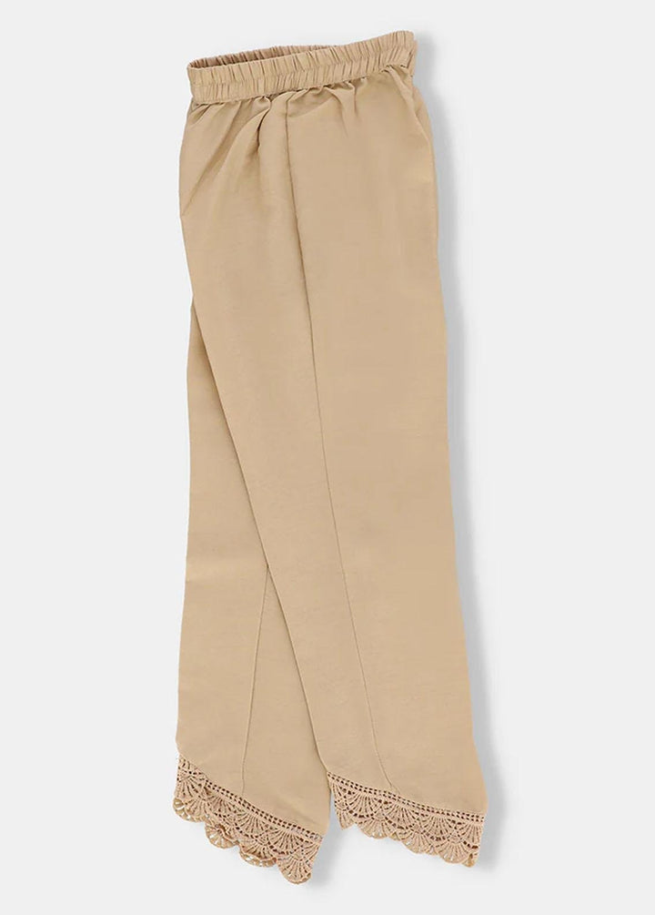 Ochre Casual Bottom for Girls - OSP-03-BEIGE