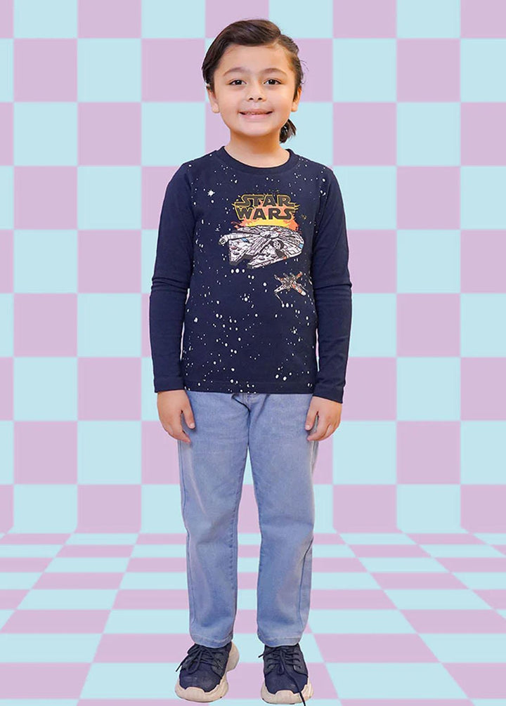 Ochre Cotton Casual T-Shirts for Boys -  OKB-279
