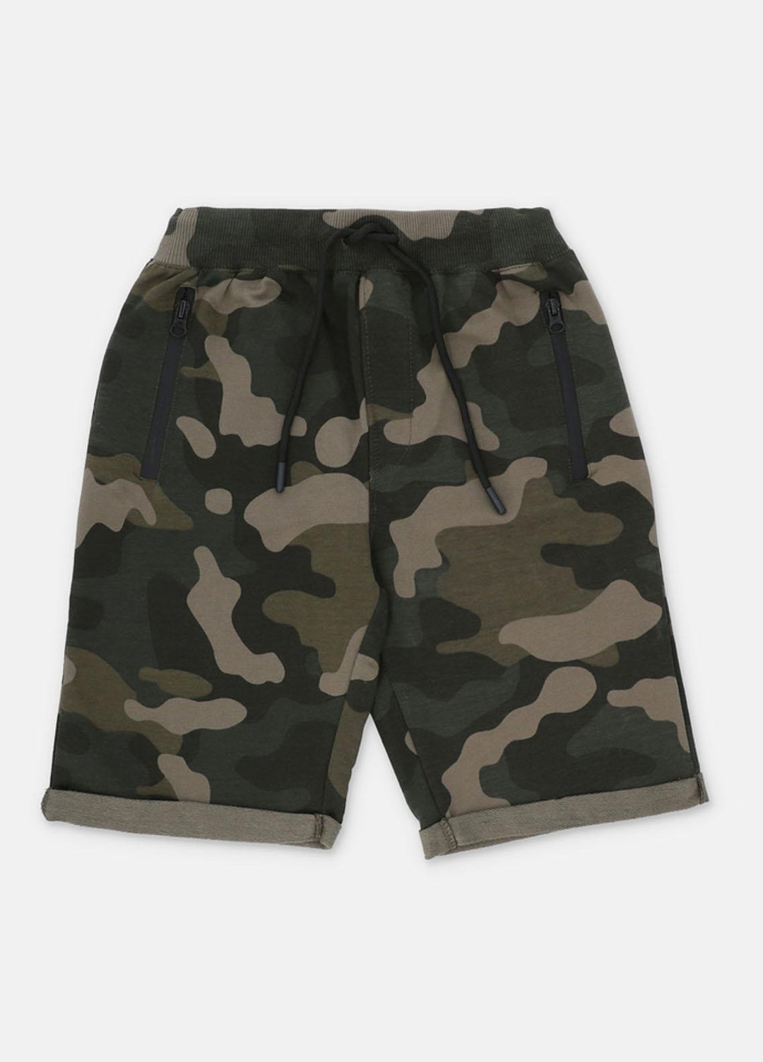 Ochre Shorts for Boys - OBB-12 Green Camo