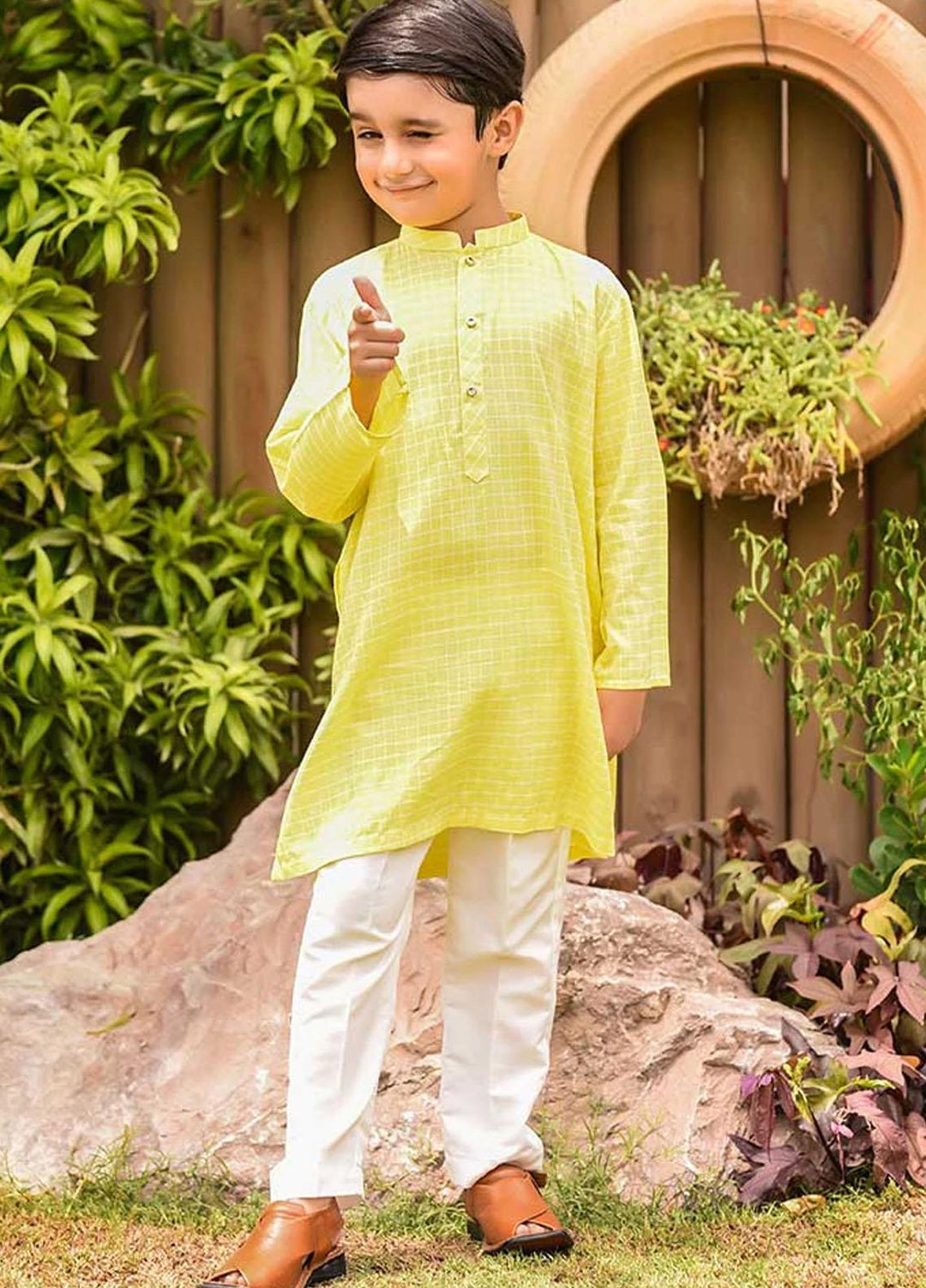 Ochre Suit for Boys - OBK 16