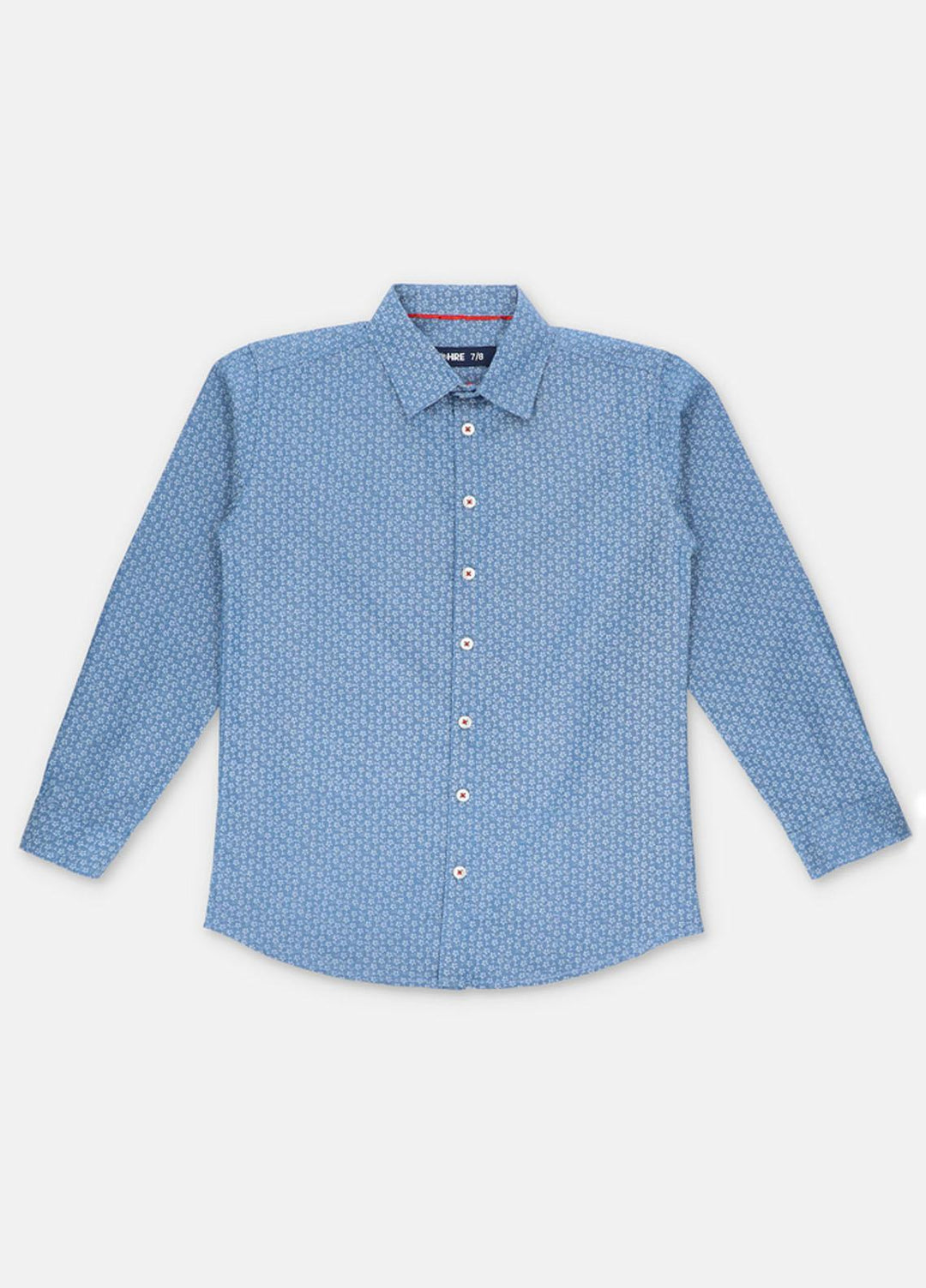 Ochre Shirt for Boys - OBS-31 Blue OL-16837