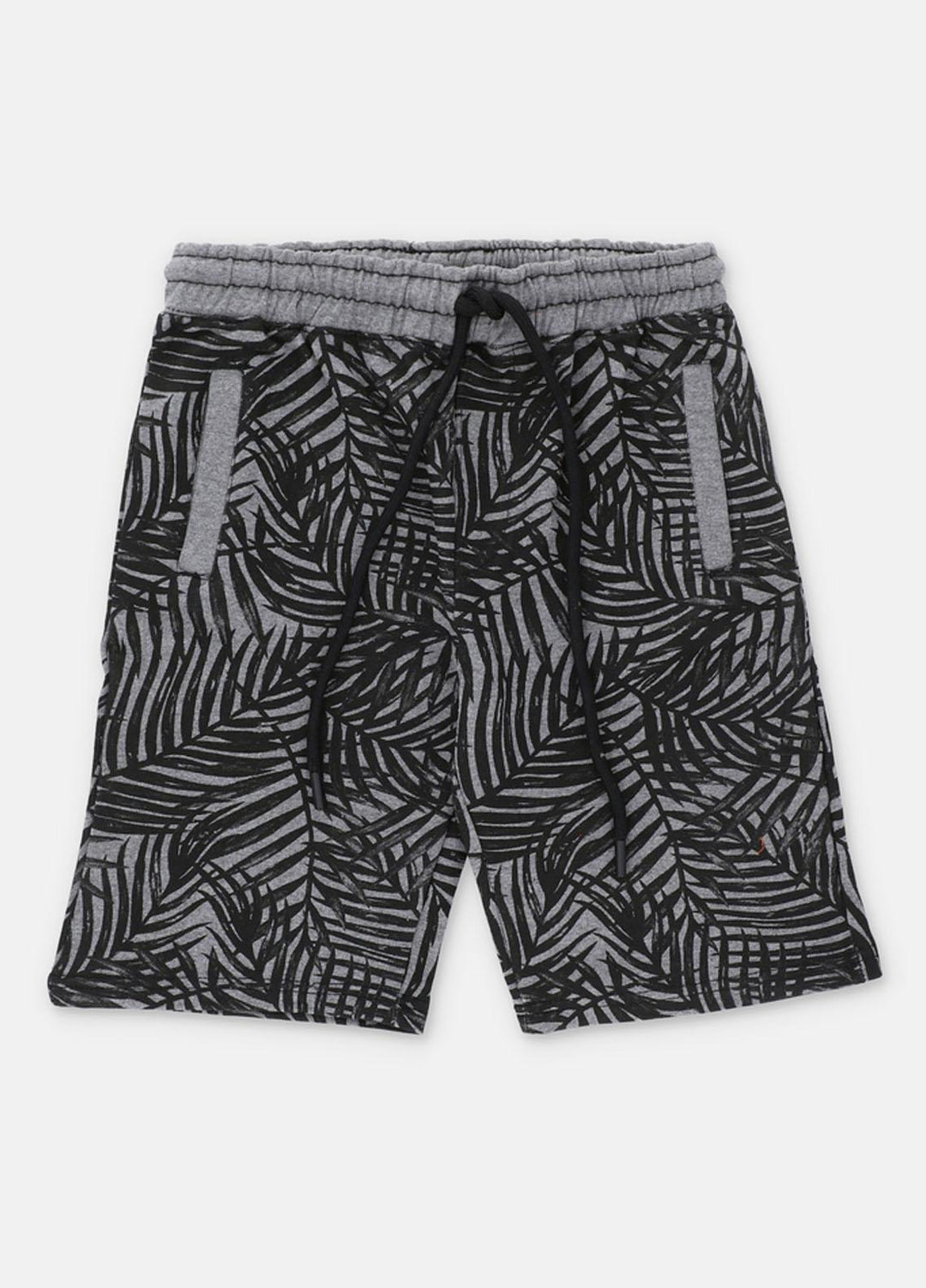 Ochre Cotton Shorts for Boys - OBB-16 Heather Grey