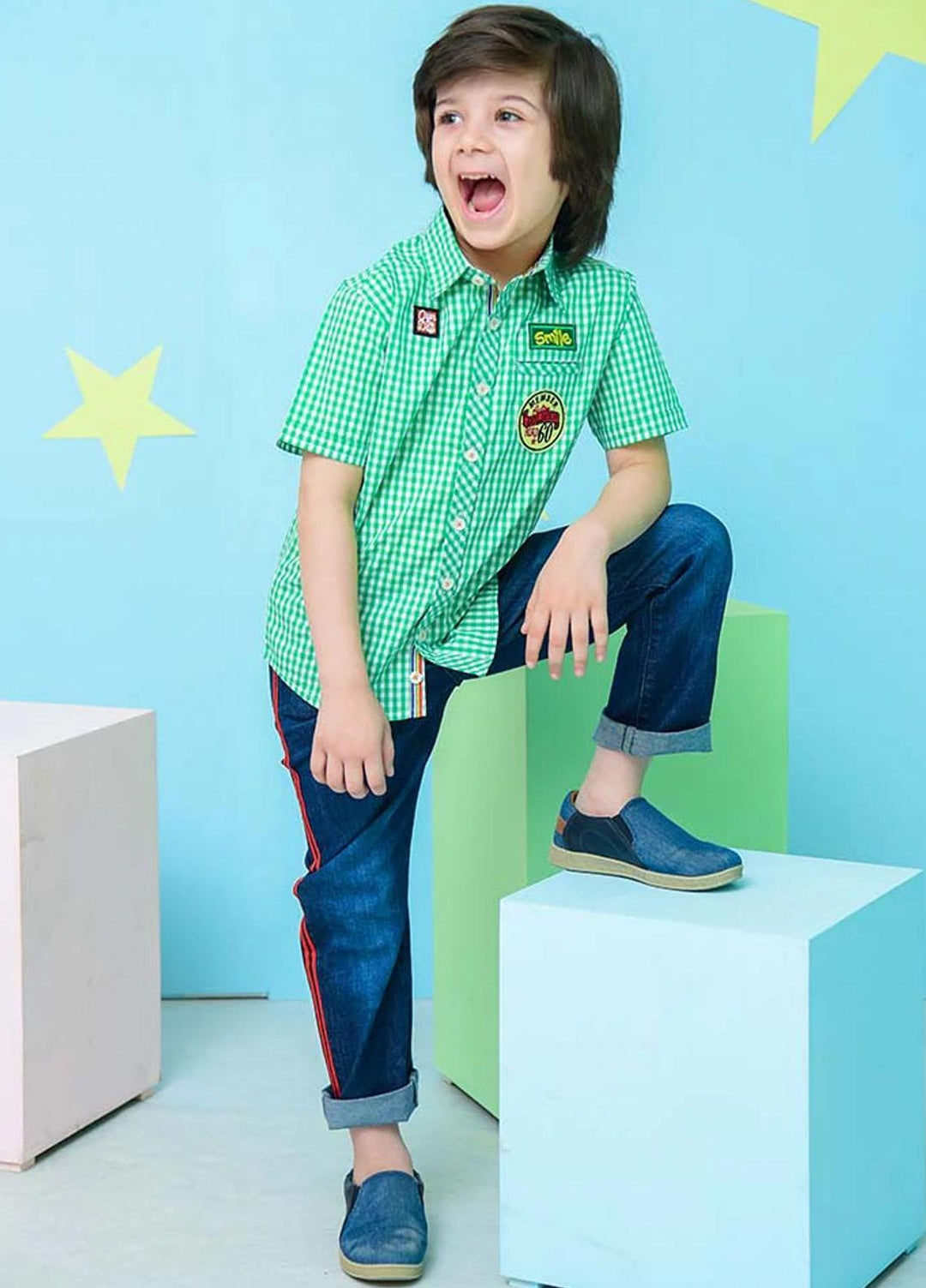 Ochre Shirts for Boys - OBS 53
