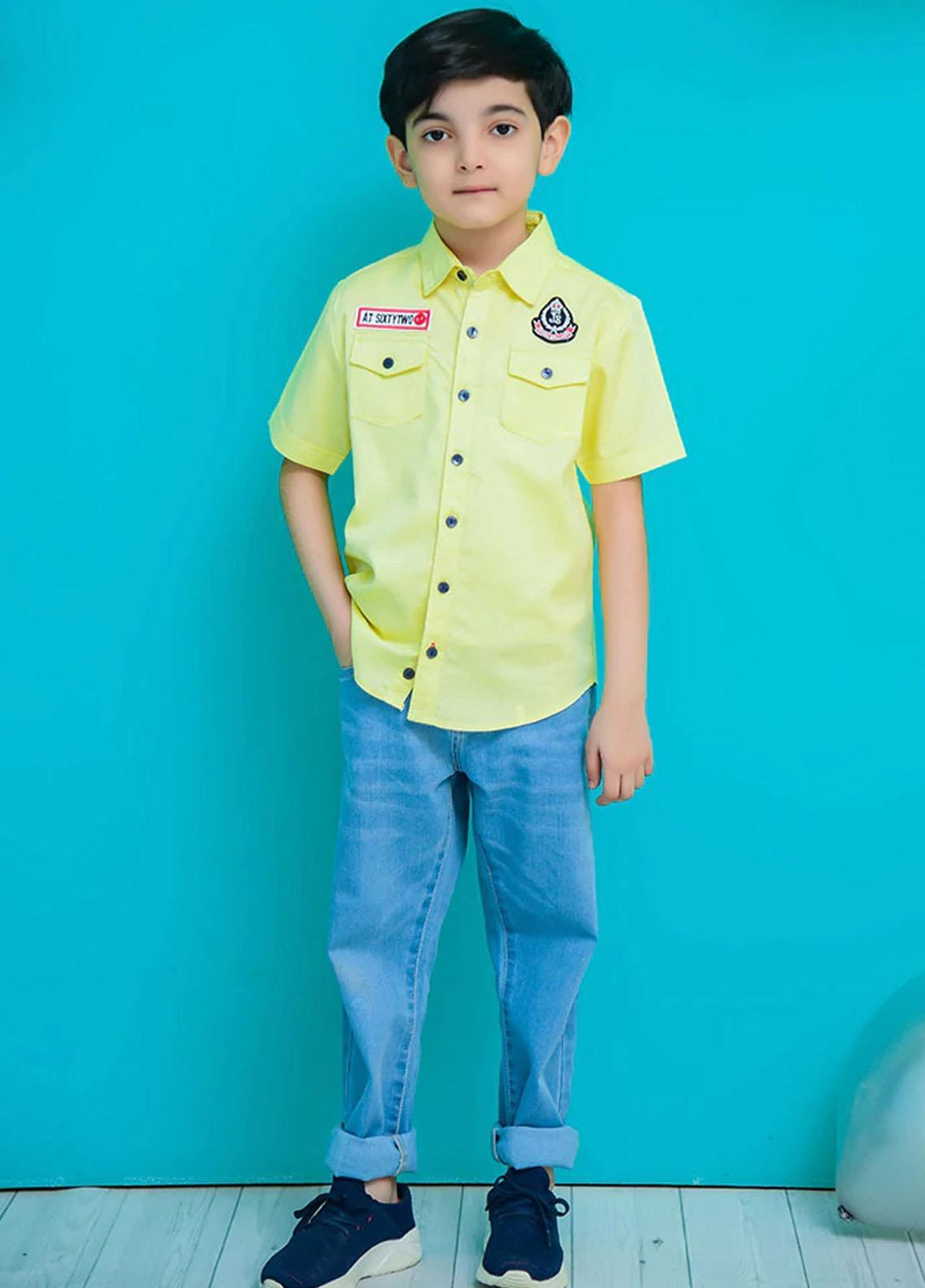 Ochre Shirts for Boys - OBS 54