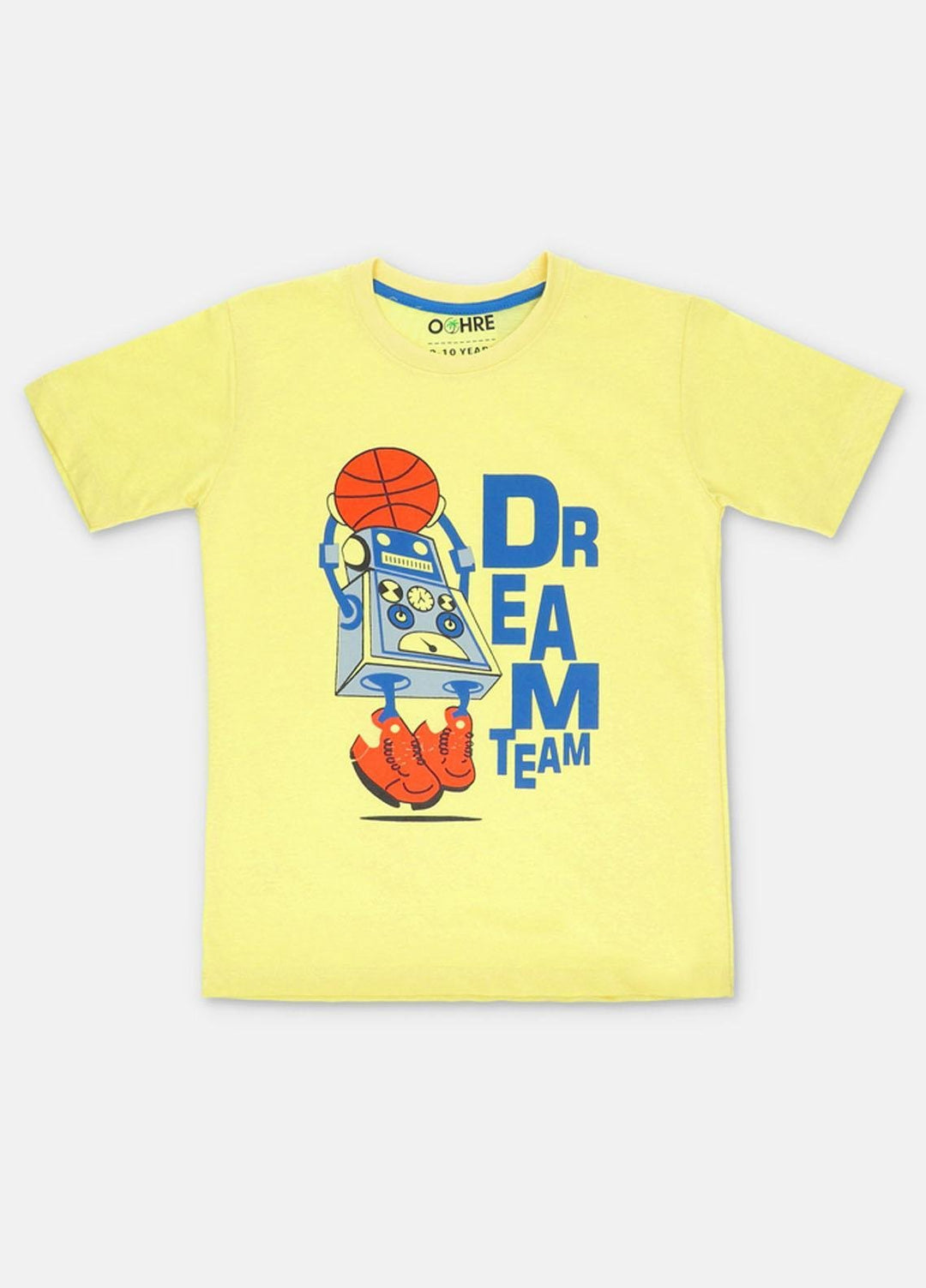 Ochre Boys T-Shirt - OKB-73 Lime Yellow OL-16908