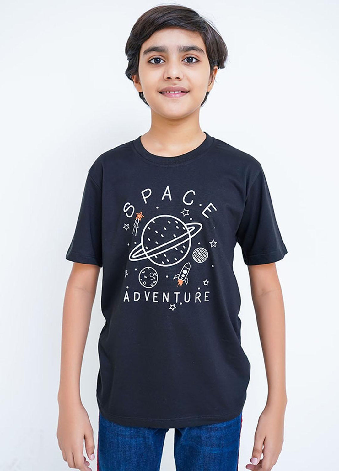 Ochre Boys T-Shirt - OKB-92 Black OL-17514