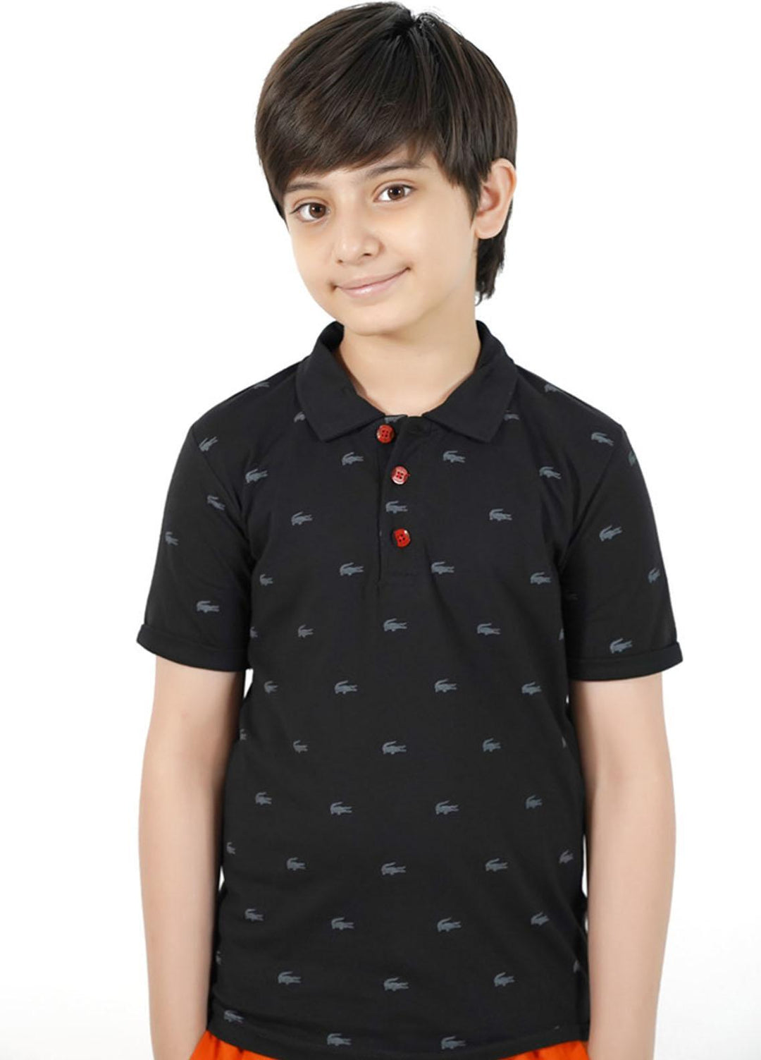 Ochre Cotton T-Shirt for Boys - OKB-62