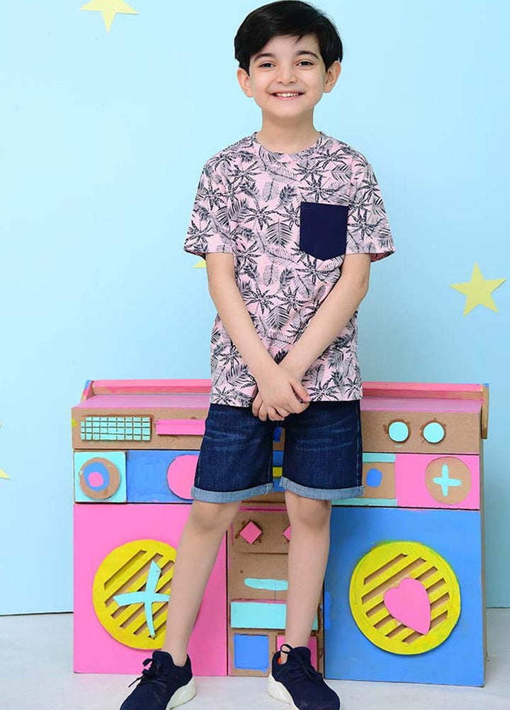 Ochre Cotton   Boys T-Shirt -  OKB-60