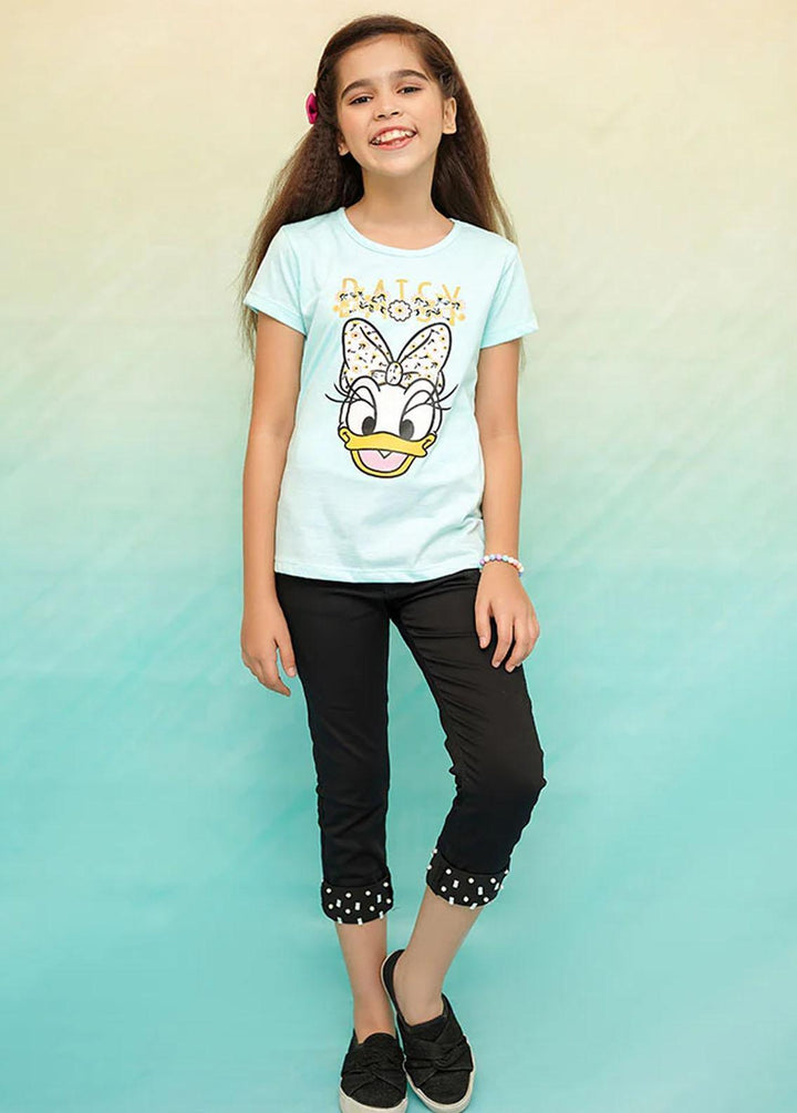 Ochre Cotton Casual T-Shirts for Girls -  OGK-198