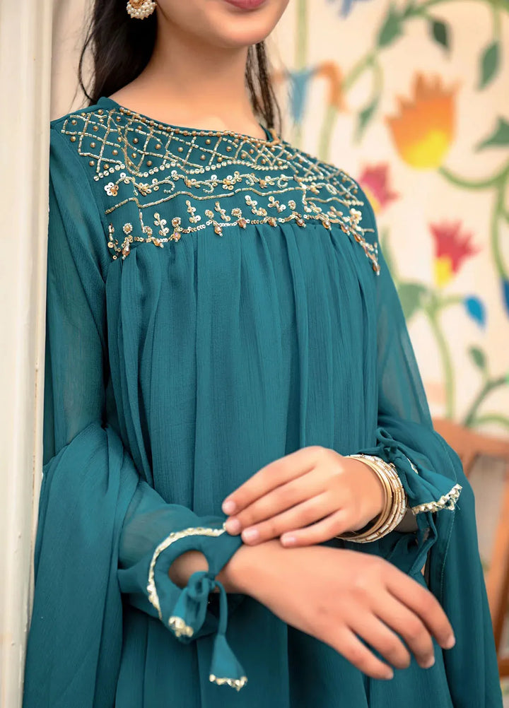 Ochre Girls Pret Chiffon 3 Piece Suit AC-61