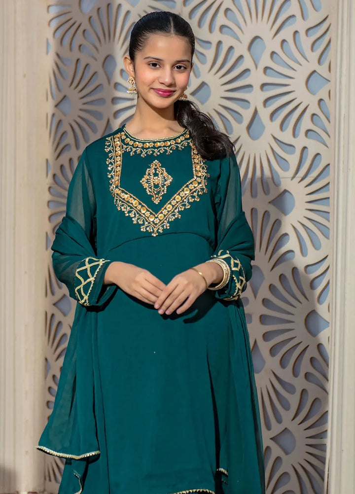 Ochre Girls Pret Chiffon 3 Piece Suit AC-68