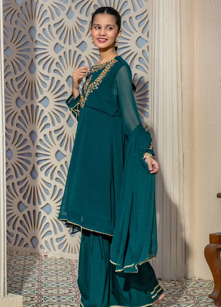 Ochre Girls Pret Chiffon 3 Piece Suit AC-68