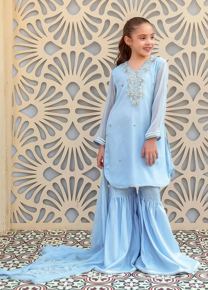 Ochre Girls Pret Chiffon 3 Piece Suit AC-72