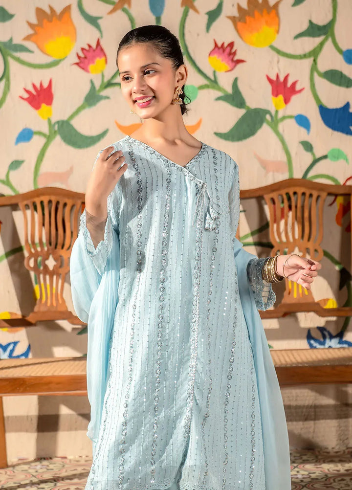 Ochre Girls Pret Chiffon 3 Piece Suit EM-44