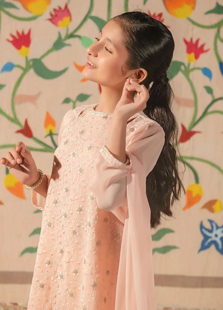 Ochre Girls Pret Chiffon 3 Piece Suit EM-46