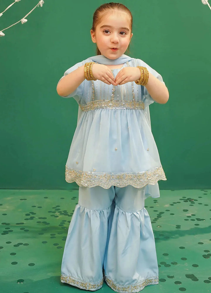 Ochre Girls Pret Chiffon 3 Piece Suit INCF-16