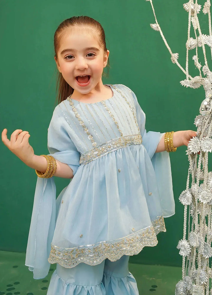 Ochre Girls Pret Chiffon 3 Piece Suit INCF-16