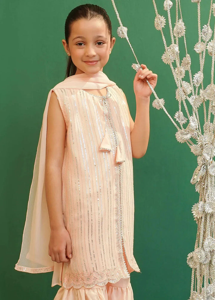 Ochre Girls Pret Chiffon 3 Piece Suit INCF-18