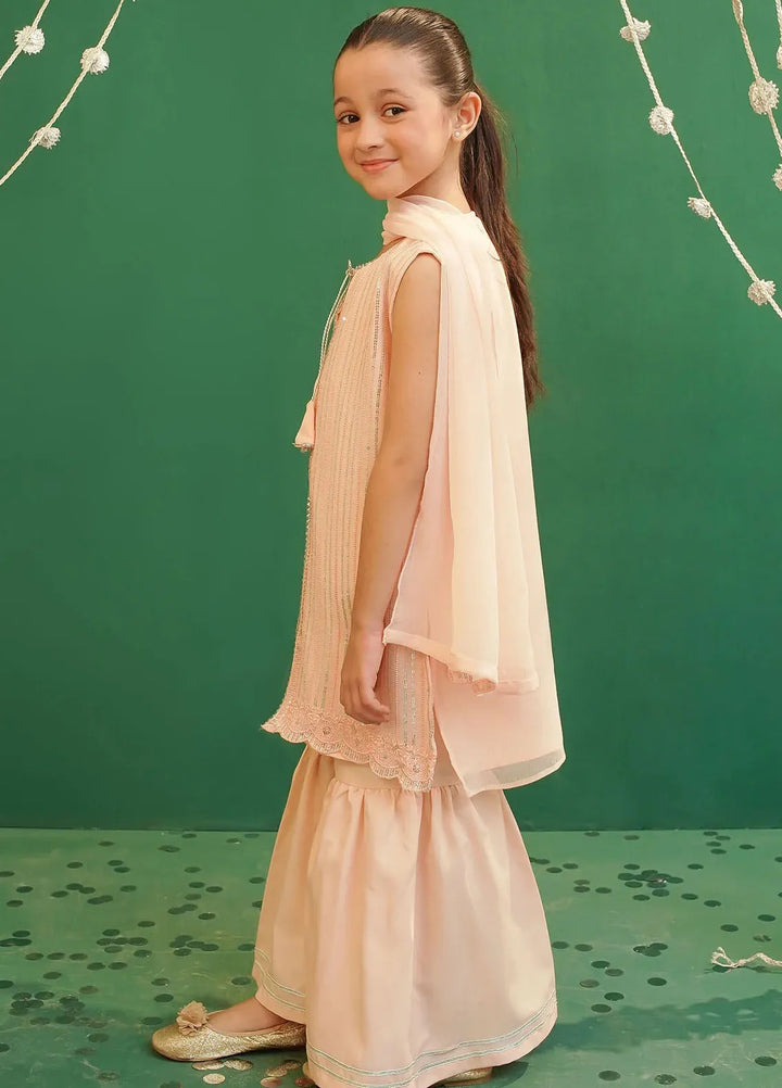 Ochre Girls Pret Chiffon 3 Piece Suit INCF-18