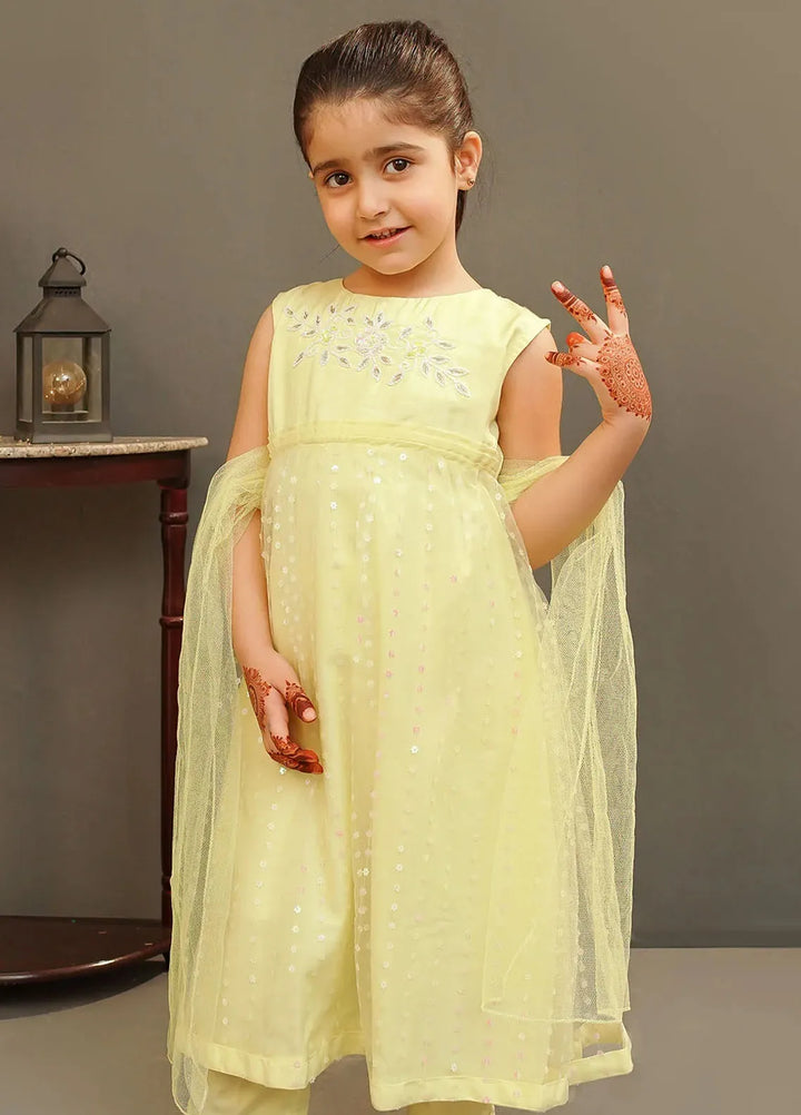 Ochre Girls Pret Chiffon 3 Piece Suit MAX-22