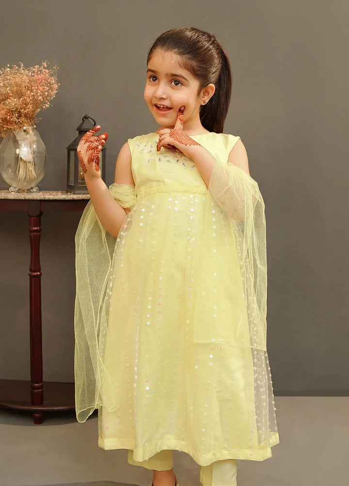 Ochre Girls Pret Chiffon 3 Piece Suit MAX-22