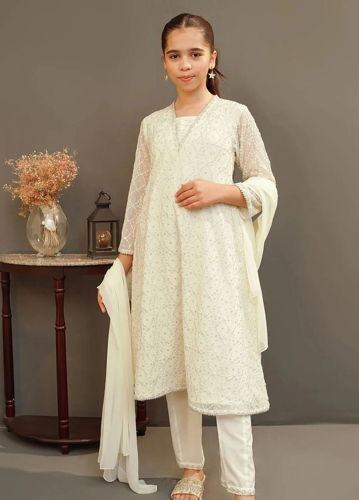 Ochre Girls Pret Chiffon 3 Piece Suit MAX-28