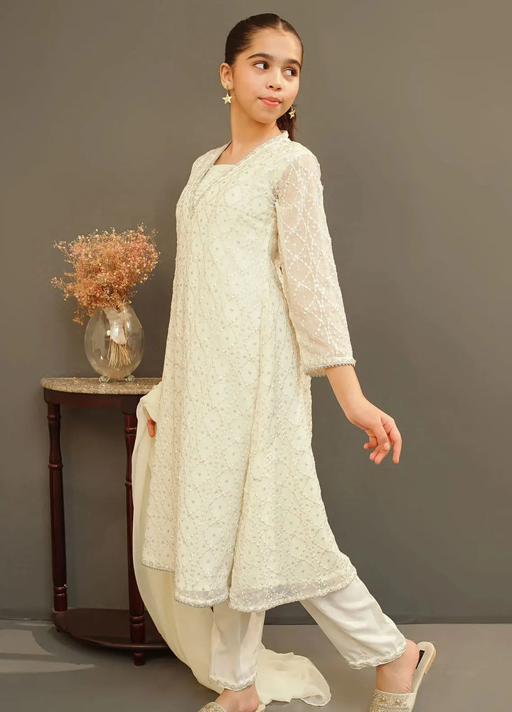 Ochre Girls Pret Chiffon 3 Piece Suit MAX-28