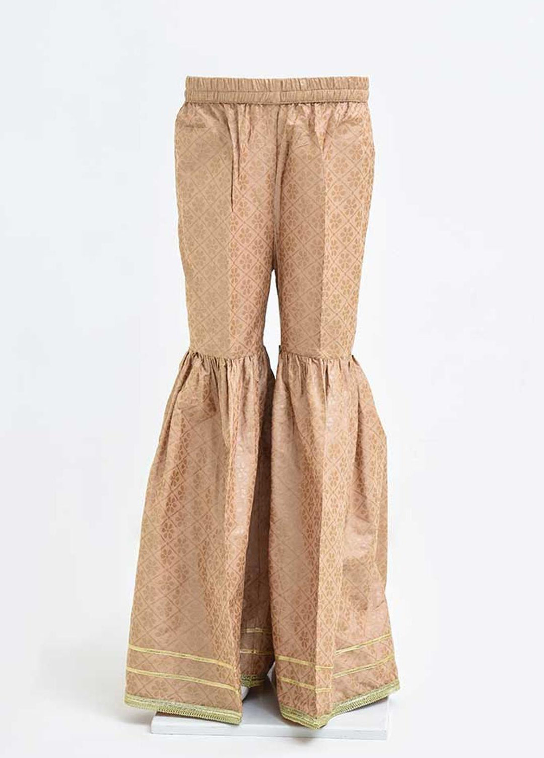 Ochre Girls Gharara - OGP-08 Beige OL-13151