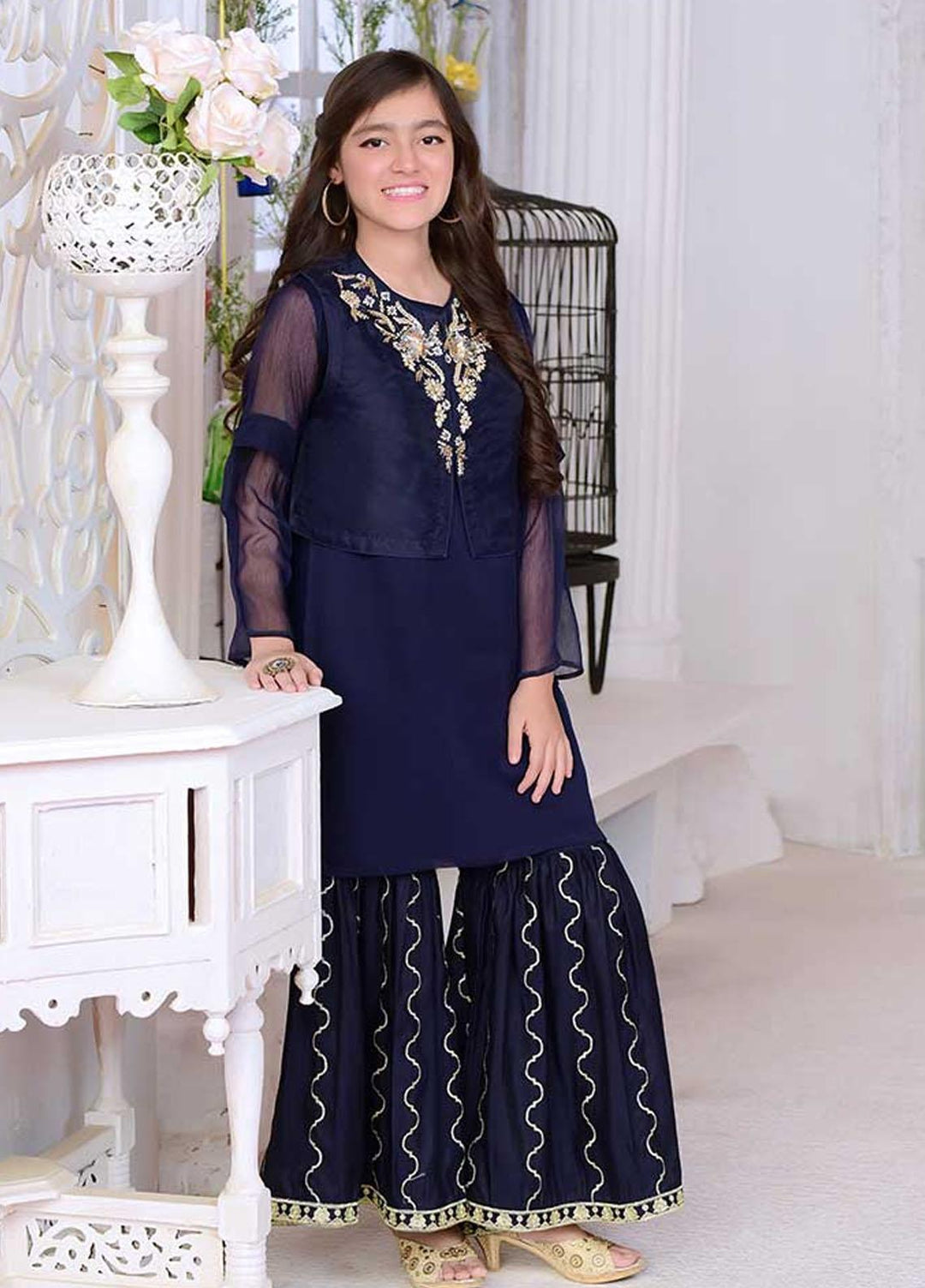 Ochre Girls 2 Piece - OFW-269 Navy OL-13673