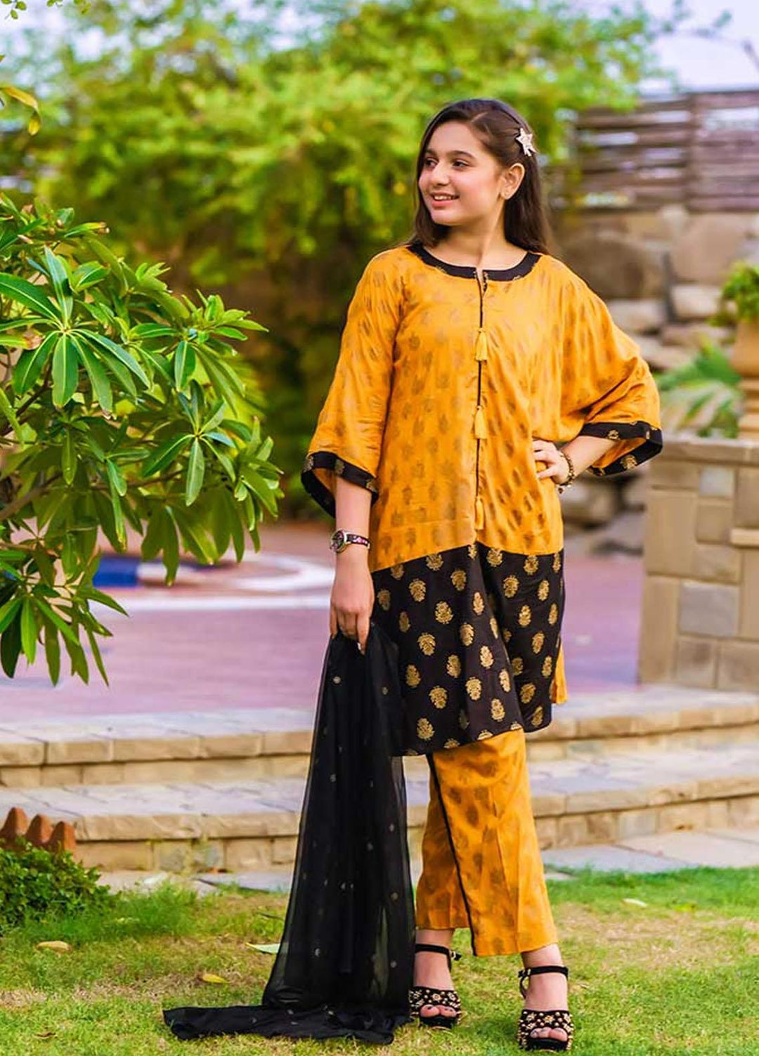 Ochre Girls 2 Piece - OFK-722 Mustard OL-14131