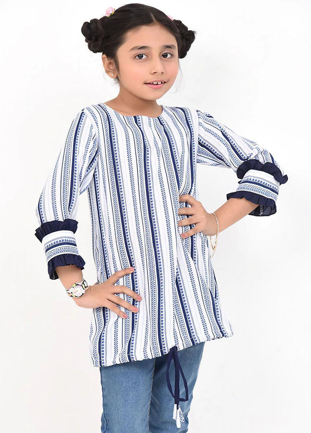 Ochre Top for Girls - OWT 413