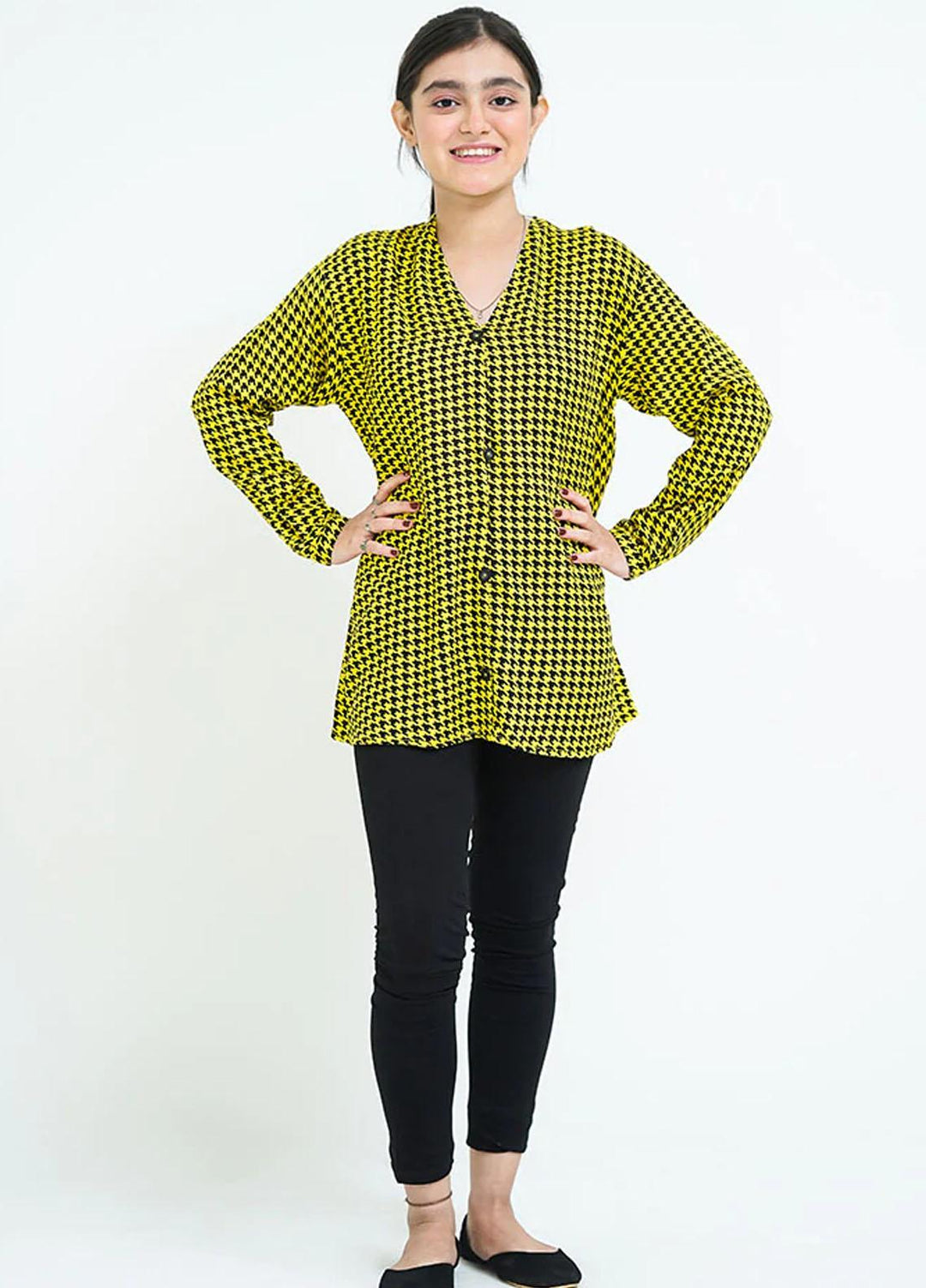 Ochre Top for Girls - OWT 488