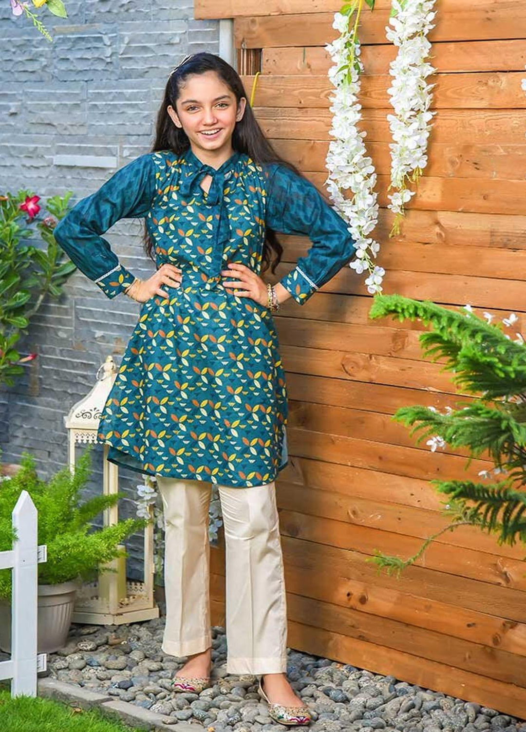 Ochre 2 Piece for Girls - OPL-92 Teal Blue OL-14690