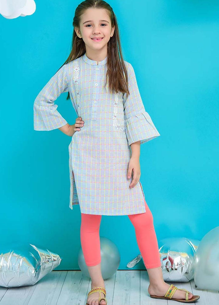 Ochre Cotton   Top for Girls -  OFK-775