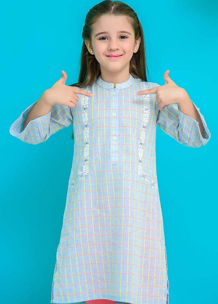 Ochre Cotton   Top for Girls -  OFK-775
