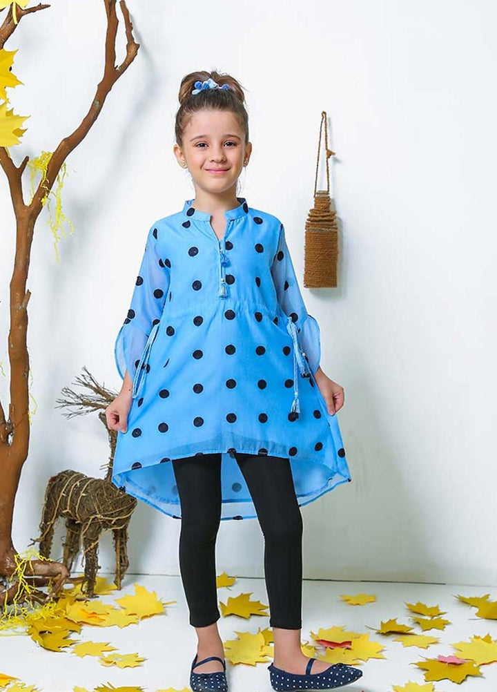 Ochre Silk  Girls Top -  OFK-736