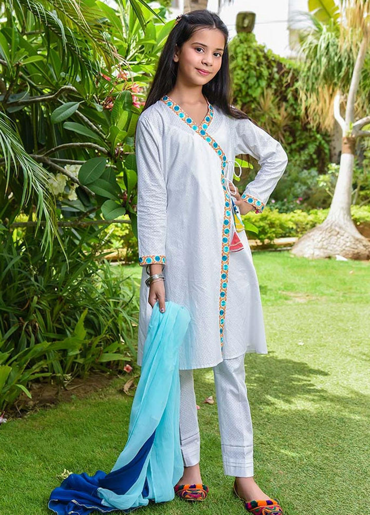 Ochre Cotton   3 Piece for Girls -  OFK-729