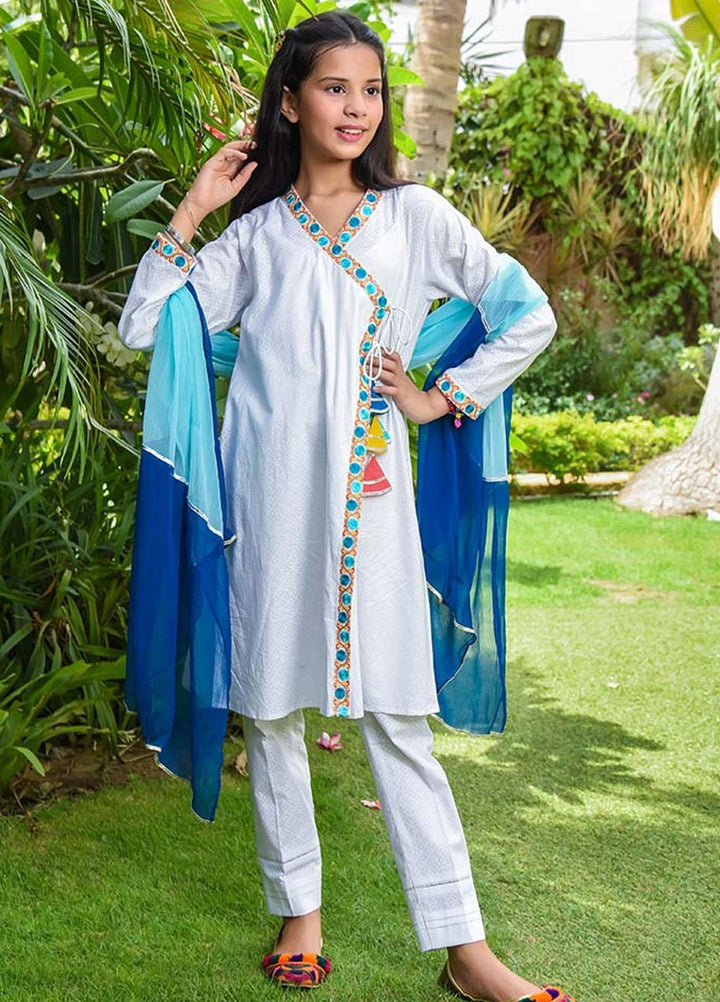 Ochre Cotton   3 Piece for Girls -  OFK-729