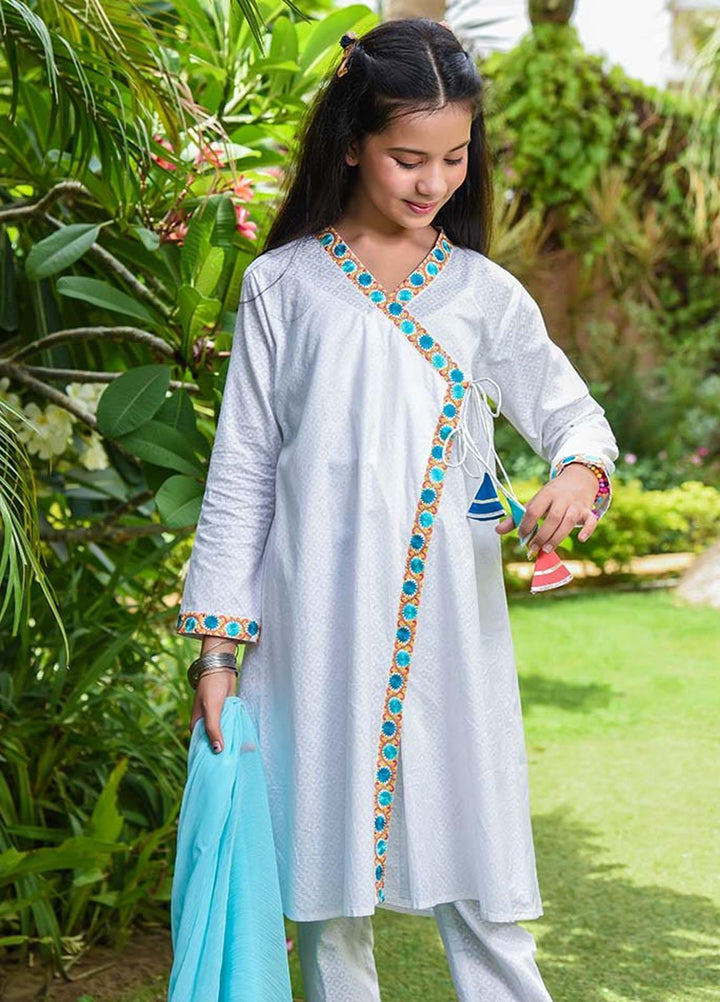 Ochre Cotton   3 Piece for Girls -  OFK-729