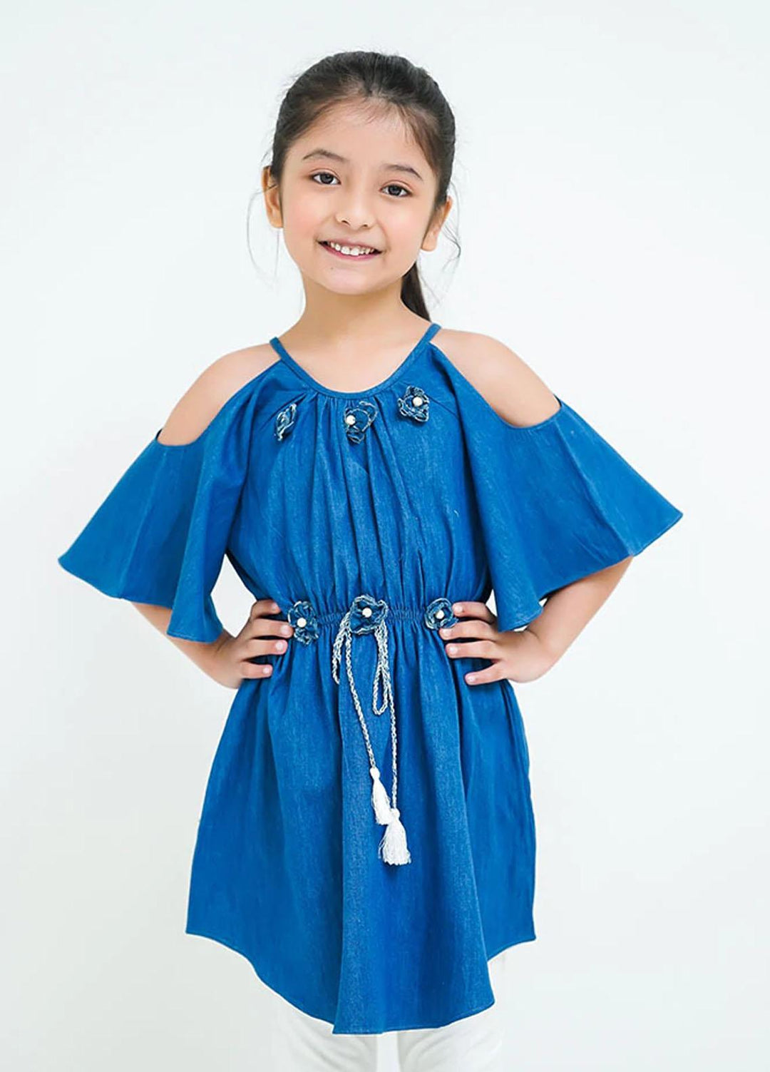 Ochre Denim Girls Top - OWT 458
