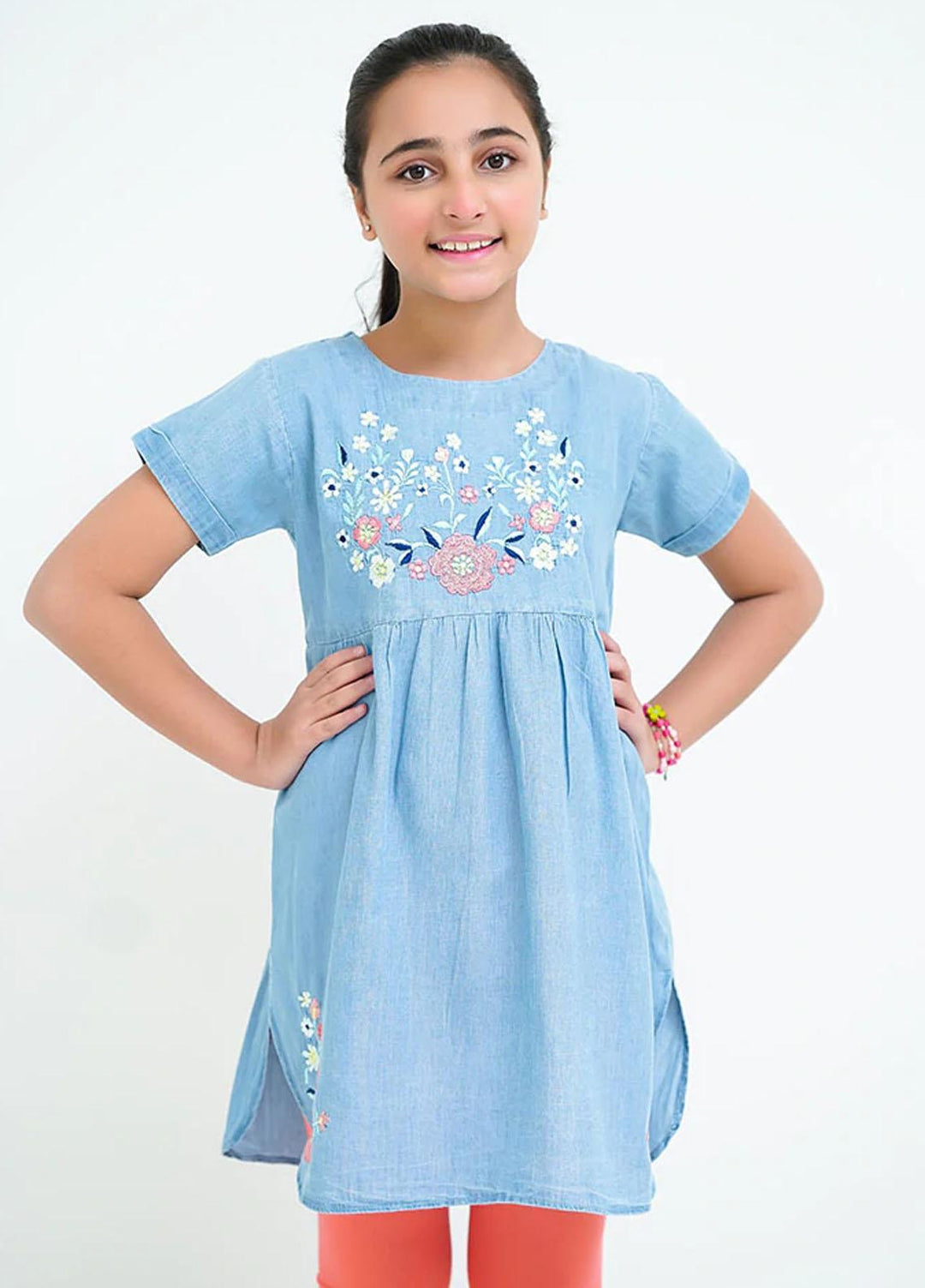 Ochre Denim Girls Top - OWT 460