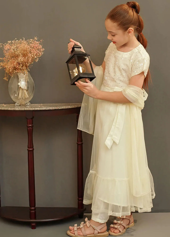 Ochre Girls Pret Net 3 Piece Suit MAX-24