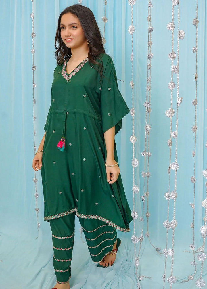 Ochre Cotton Casual 2 Piece for Girls -  OFW-FC-07