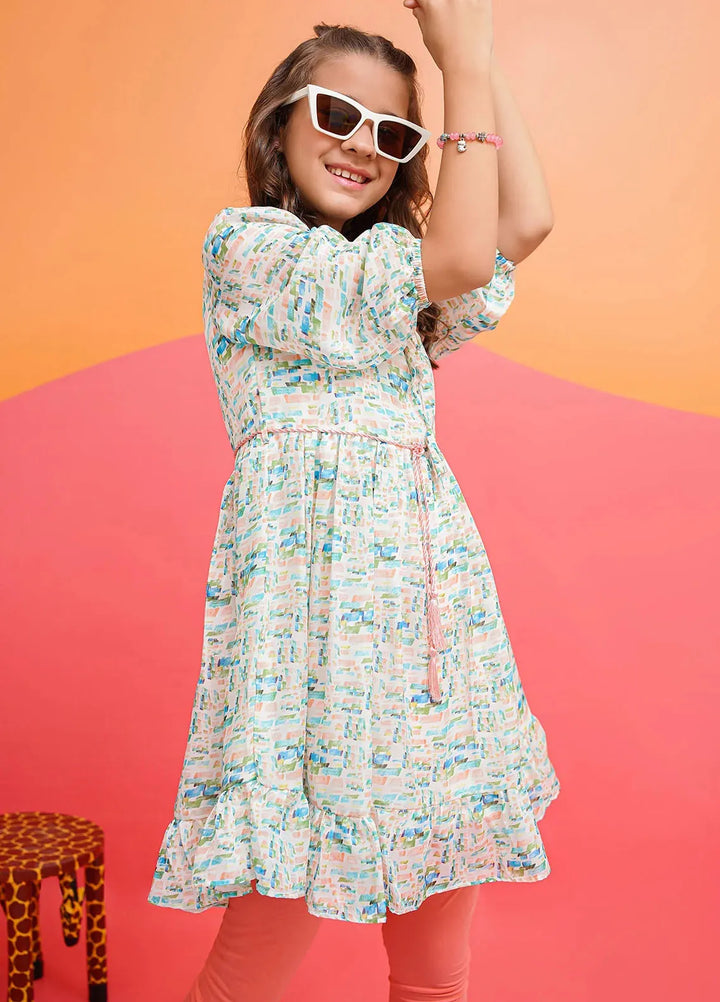 Ochre Pret Casual Chiffon Top for Girls OWT-613