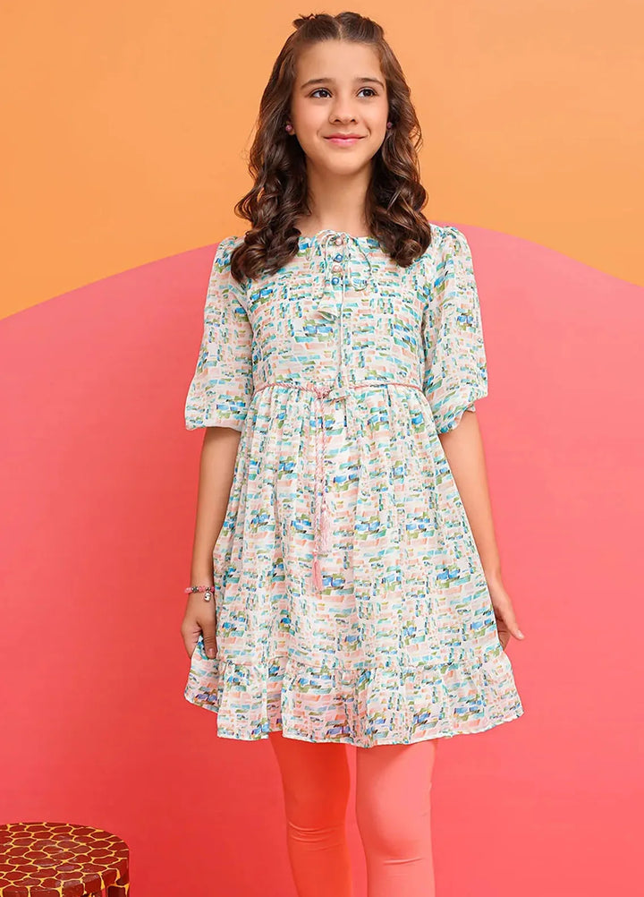 Ochre Pret Casual Chiffon Top for Girls OWT-613