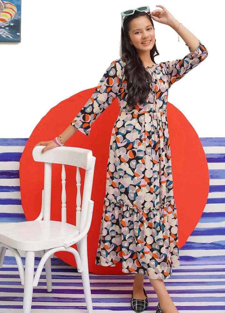 Ochre Pret Casual Georgette Dress OWLL-07