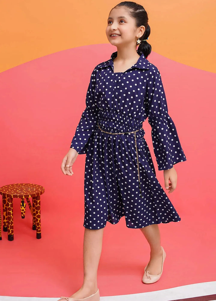 Ochre Pret Casual Georgette Top for Girls OWKL-01