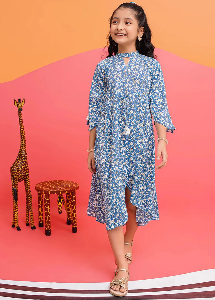 Ochre Pret Casual Georgette Top for Girls OWLL-03